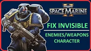 Fix Invisible Enemies, Weapons or Character In Warhammer 40000: Space Marine 2