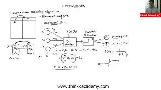 Perceptron Learning Algorithm in Machine Learning | Neural Networks