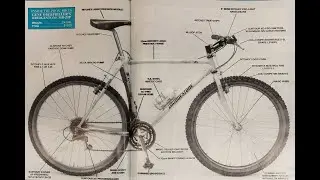 Bridgestone MB-0 Zip, Suntour XC-Pro and Mavic from the 90's