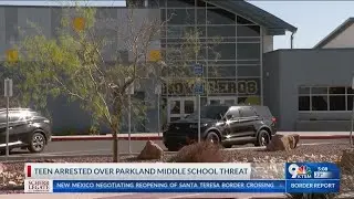 Teen arrested over Parkland Middle School threat