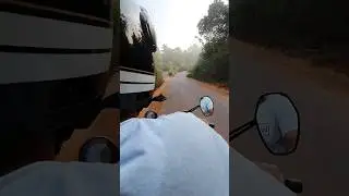 Morning ride #shorts #tvsronin225