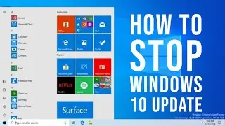 How To Stop Windows 10 Update Permanently!! 100% Save Internet