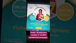 flutter app development course online 