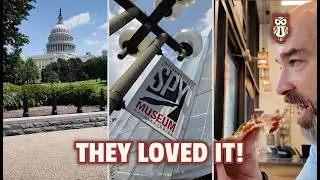 What To Do in DC With Kids 🇺🇸 | Surprise James Bond Exhibit 🕵️‍♂️💎 | Vlog 🎥