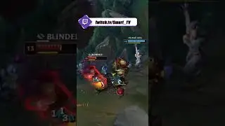 ЛИСИН НЕ СМОГ УВИДЕТЬ ШИШКУ ! Лига Легенд league of legends 
