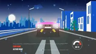 Lowrider Music Visualizer After Effects Template
