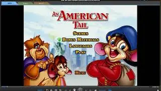 An American Tail/Balto 2007 DVD Menu Walkthrough