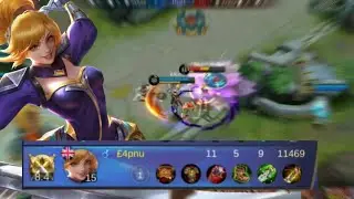 Mobile Legends: Fanny Gameplay (After 1 month of practicing fanny)