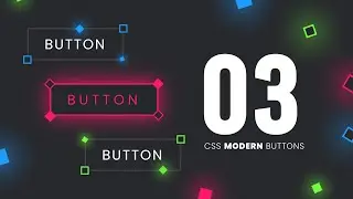 Modern CSS Glowing Button Hover Effects 03 | Html CSS Tutorial