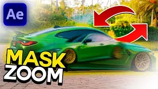 How to Create a Simple Shake Mask Zoom Transition in After Effects