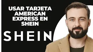 Cómo usar una tarjeta de regalo American Express en Shein (FÁCIL 2024)
