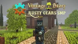 The House Atop Fort Food! Vintage Story Rusty Gears SMP S2 Ep. 12