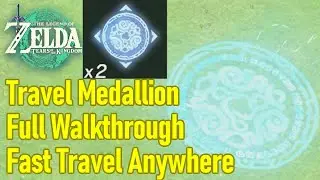 Zelda Tears of the Kingdom travel medallion location and upgrade guide / walkthrough, Robbie's quest