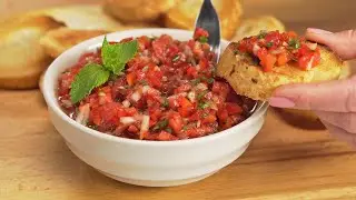 Simple As That, Came Out So Tasty! Turkish Ezme. Recipe by Always Yummy!