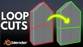 Easily Edit Loop cuts in Blender!