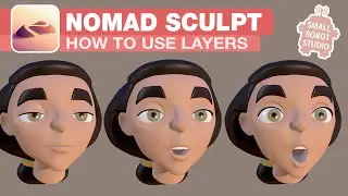 Nomad Sculpt: How to use Layers