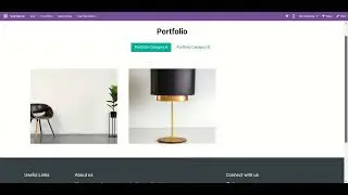 Website Portfolio Photo Gallery Odoo