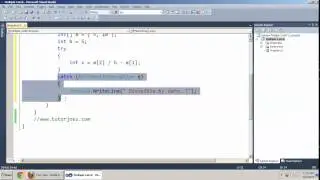 Multiple Catch Statement In C#.Net Tamil