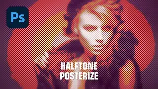 Turn a photo into an illustration! Halftone and Posterize effects in Photoshop 2022