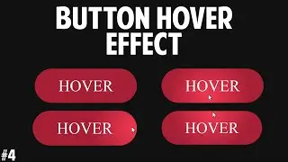 Creative Button Hover Effect #2 | CSS Creative Hover Effects Tutorial #4