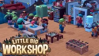 Little Big Workshop Gameplay - Reaching Factory Level #2 and Much Needed Research