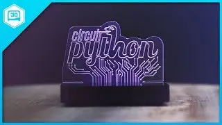 LED Acrylic Sign with NeoPixels and Circuit Python