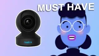 Upgrade Your Home Security with REOLINK E1 Pro Camera! 4MP HD Clarity, Auto-Tracking, Person & Pet D