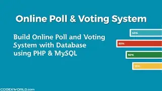 Online Poll and Voting System with PHP & MySQL