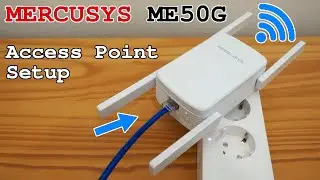 TP-Link Mercusys ME50G Wi-Fi extender • Access point mode setup