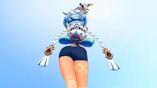 Mualani - Gomi Gomi Gomi【Genshin/MMD】