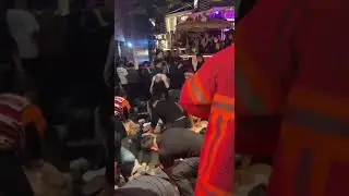 Stampede during Halloween festivities in South Korea's capital Seoul 서울 할로윈