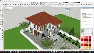 CREATING A MOVING ANIMATION IN SKETCHUP WHIT ANIMATOR, EXTERIOR ANIMATION