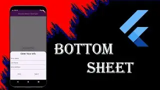 Flutter BottomSheet Tutorial For Beginners In Hindi