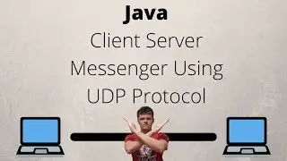 Java UDP Client Server Messenger