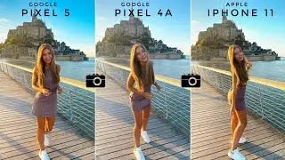 Google Pixel 5 VS Pixel 4a 5G VS iPhone 11 CAMERA COMPARISON | PIXEL 5 WINS!