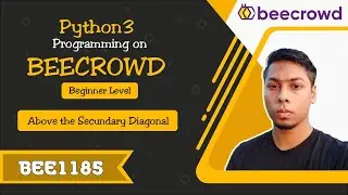BEE 1185 - Above the Secundary Diagonal Solution | Python3 Programming on Beecrowd Beginner Day 95