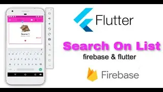 Search On Firebase Database Using (Dart & Flutter) | Store App