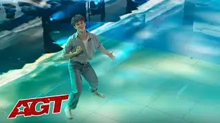 Australian Teen Solo Dancer OWNS The Americas Got Talent Stage LIVE | Max Ostler