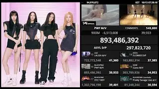 BLACKPINK : Forever Young - 100M , THE GIRLS - 100M