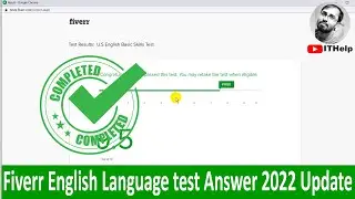 Fiverr English Skill test Answer 2022 Update || কিভাবে  Fiverr এ  English Test দিব