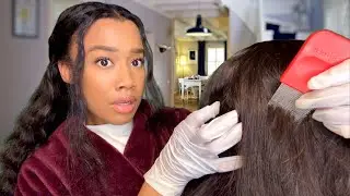 ASMR POV Your Mom Checks You For Lice *You’re Infested 🪲🔦 ASMR Lice Check Role-play | Lice Removal