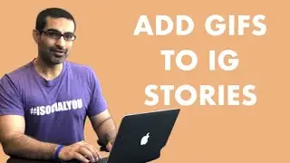 How To Add Gifs To Instagram Story 😉