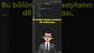 HTML sayfa yapısı? #shorts #html