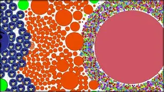 Agar.io прохождение!