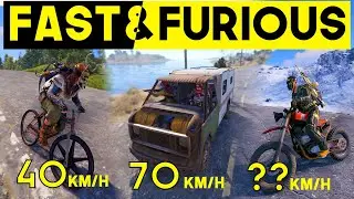 THE SPEED OF BIKES IN RUST IS UNBELIEVABLE | Rust Vehicle Overview