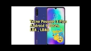 Tecno Pouvoir 3 Plus Google Account Bypass Tecno Pouvior 3 Plus LB8a FRP Remove