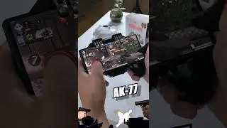 Доступный геймпад с охлаждением для смартфона - MEMO AK-77. Триггеры для Call of Duty и PUBG Mobile