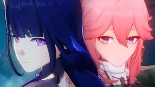 EL MEJOR FESTIVAL MIKAWA 🌸 | HISTORIA COMPLETA EVENTO 5.4 | REACCIÓN GENSHIN IMPACT