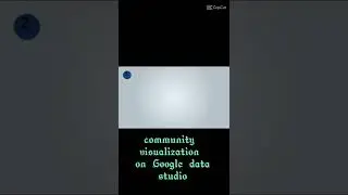 Community visualization on Google data  studio