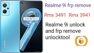 Realme 9i frp remove Unlocktool 
